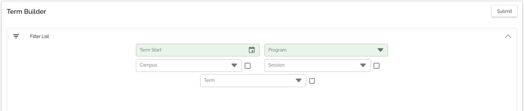 Graduation Processing